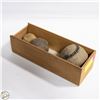 Image 1 : LOT OF 3 VINTAGE LEATHER BASEBALLS