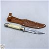 Image 1 : VINTAGE SWANWORKS GERMANY KNIFE IN LEATHER