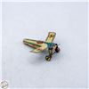 Image 1 : VINTAGE TIN LITHO AIRPLANE PENNY TOY WHISTLE