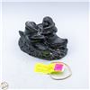 Image 1 : VINTAGE THE WOLF ORIGINAL SOAPSTONE 2 INUIT