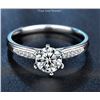 Image 2 : 1 CT GRA CERTIFIED ROUND BRILLIANT MOISSANITE