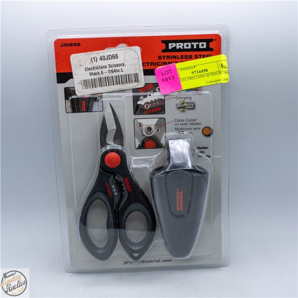 NEW ELECTRICIANS SCISSORS 7/64 INCH