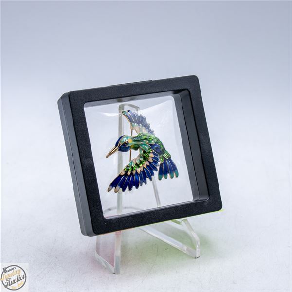 NEW HUMMINGBIRD MULTIPLE BLUE GREENS