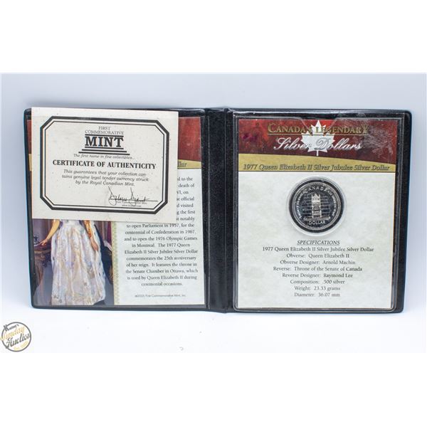 ESTATE 1977 SILVER QUEEN ELIZABETH II JUBILEE