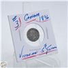 Image 1 : #5106-92.5 % SILVER 1896 VICTORIAN 5 CENT