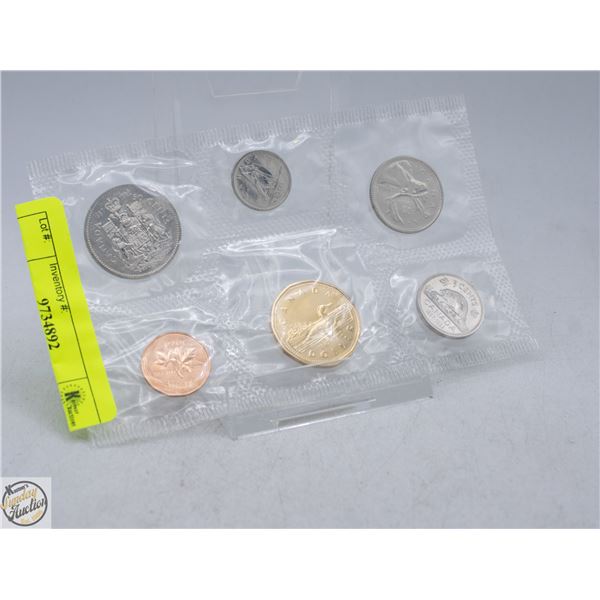 #5102-1867-1992 CANADA PROOF LIKE SET OF UNCIRCULA