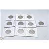 Image 1 : #5087-CANADIAN UNCIRCULATED 50 CENT COINS