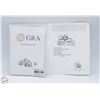 Image 3 : #5062-1.00 CT GRA CERTIFIED ROUND BRILLIANT CUT