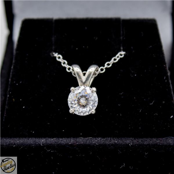 #5075-CUSTOM HAND SET 1.00 CT LAZER CUT GRA