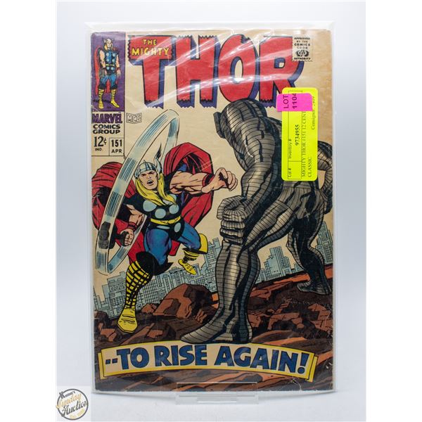 MIGHTY THOR #151 12 CENT COMIC