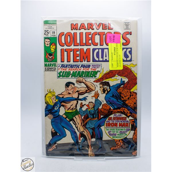 MARVEL COLLECTOR ITEM CLASSICS #19