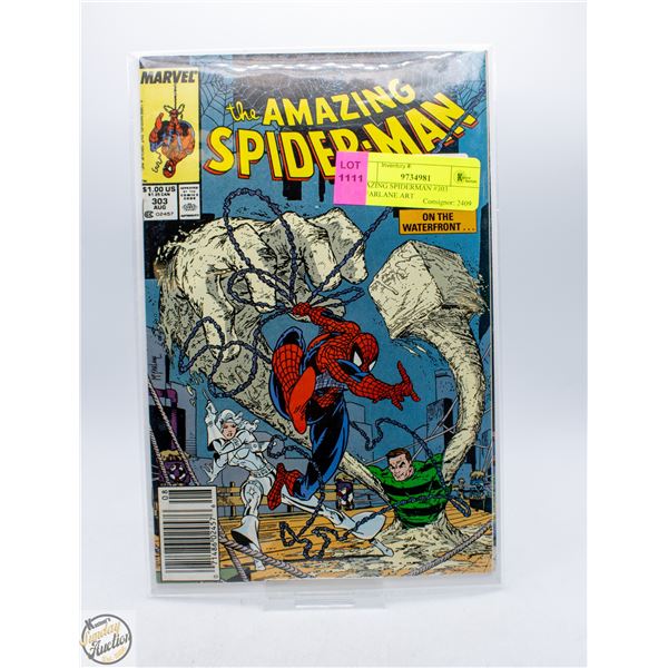 AMAZING SPIDERMAN #303 MCFARLANE ART