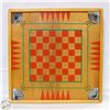 Image 1 : VINTAGE BENTLY CROKINOLE & CHECKERS DOUBLE-SIDED