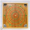 Image 2 : VINTAGE BENTLY CROKINOLE & CHECKERS DOUBLE-SIDED