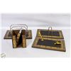 Image 1 : WOOD INLAY OFFICE SUPPLIES