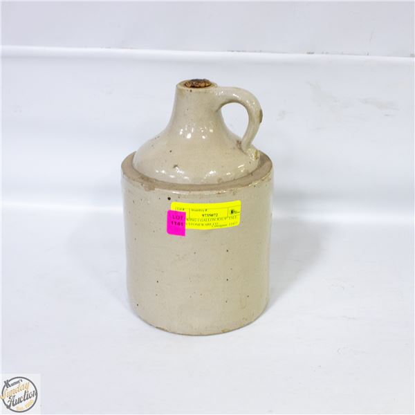 RED WING 1 GALLON JUG 9" TALL MINN STONEWARE CO.