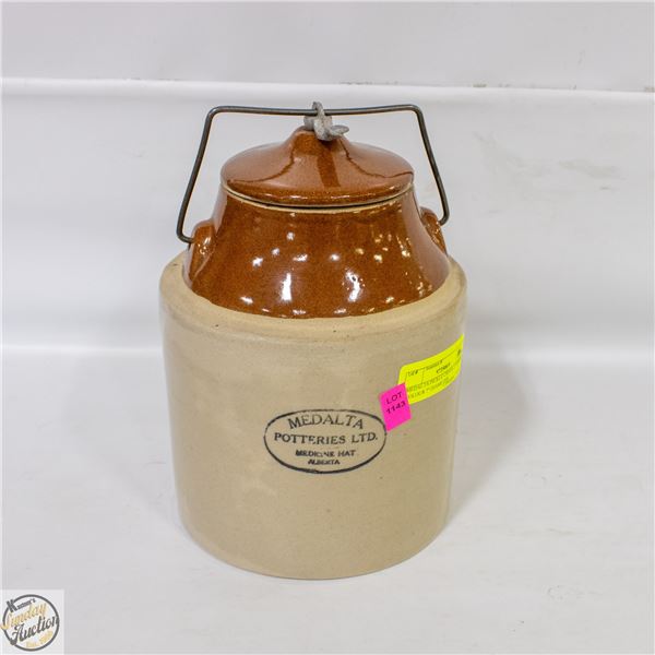 MEDALTA PICKLE CROCK 2 TONED COLOUR 7" DIAMETER
