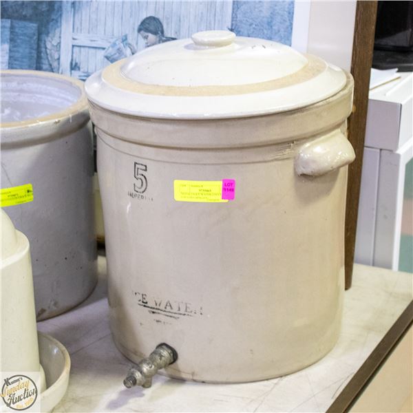 MEDALTA ICE WATER COOLER 5 GALLON CAPACITY