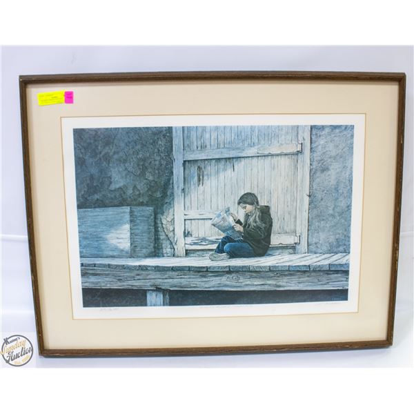 FRAMED LIMITED EDITION SATURDAY COMICS PRINT