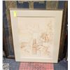 Image 1 : ADRIAN LYNAKK SIGNED PRINT 25”W X 31”H