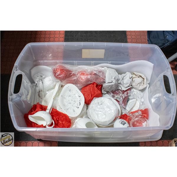 LOT OF VARIOUS CHINA