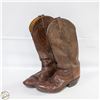Image 1 : SIZE 7D COWBOY BOOTS LEATHER SOLE
