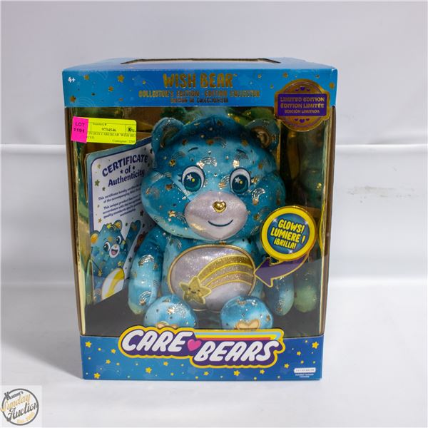 NEW IN BOX CAREBEAR 'WISH BEAR' LIMITED