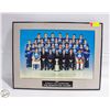 Image 1 : 1987 OILERS STANLEY CUP 24 X 32 GRETZKY