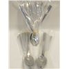 Image 3 : 18 NEW S/S LONG STIRRING / MIXING SPOONS - 8"