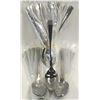 Image 2 : 24 NEW S/S LONG STIRRING / MIXING SPOONS - 8"