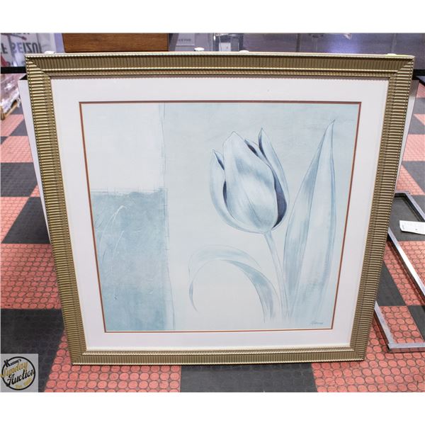 LARGE TULIP FRAMED PRINT