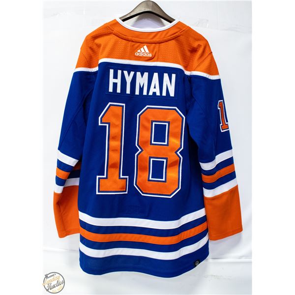 EDMONTON OILERS ORANGE WHITE BLUE
