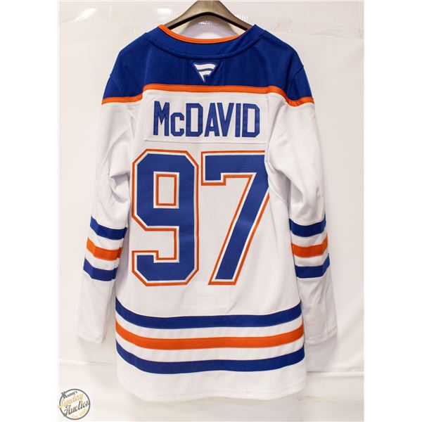 EDMONTON OILERS ORANGE WHITE BLUE