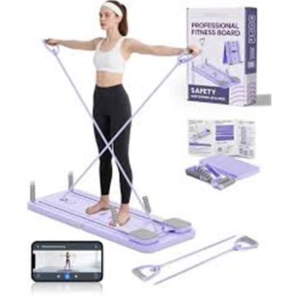BRAND NEW AMAZINGHOME PORTABLE PILATES REFORMER