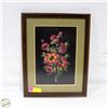 Image 1 : 14.5" X 16.5" FRAMED PETIT POINT