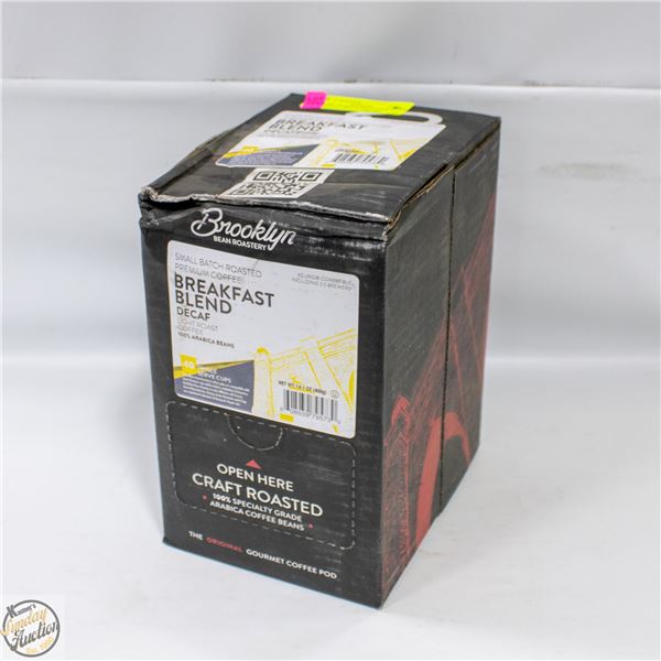 BROOKLYN BEAN ROASTERY BREAKFAST BLEND DECAF