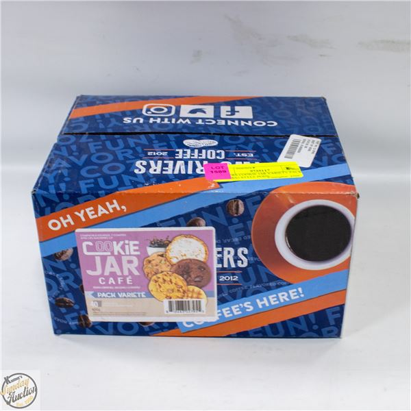 RIVERS COOKIE JAR VARIETY PACK KEURIG STYLE PODS