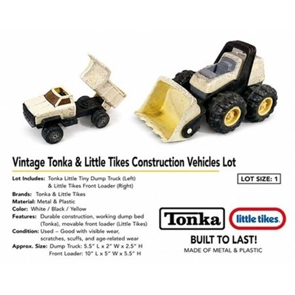 VINTAGE TONKA & LITTLE TIKES LOT