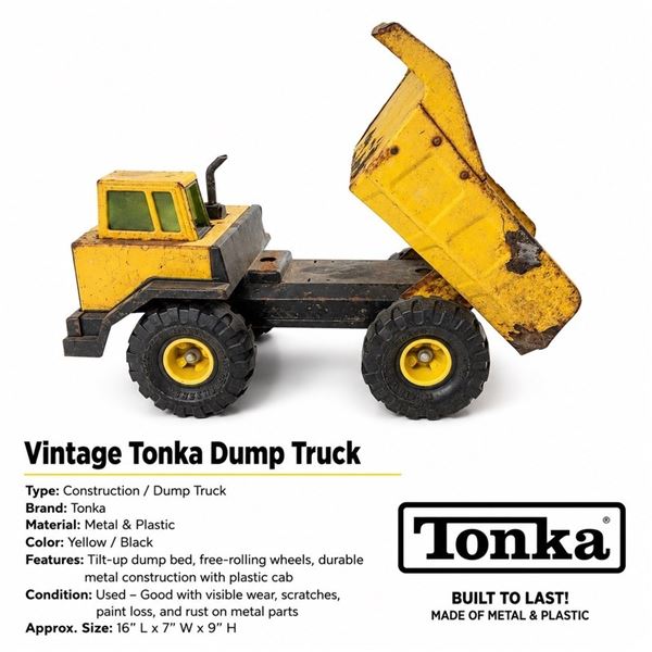 VINTAGE TONKA DUMP TRUCK