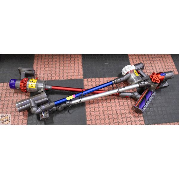 LOT OF DYSON VACS FOR PARTS