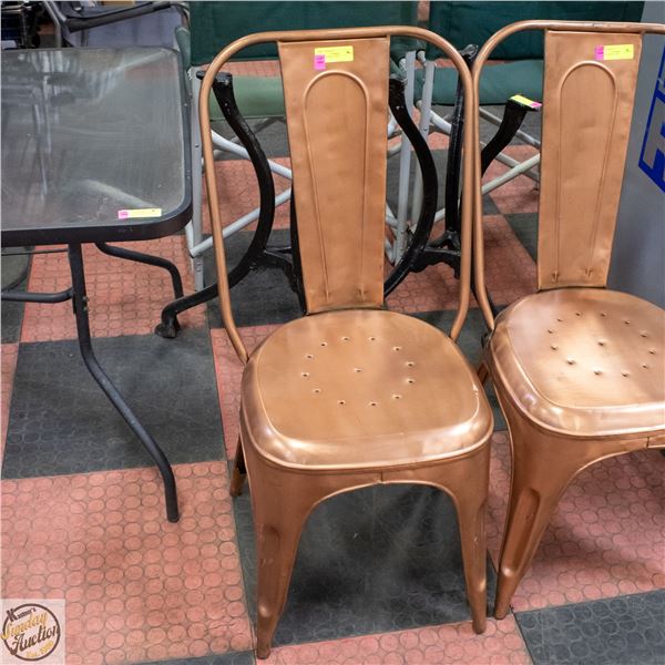 SOLID COPPER CHAIR