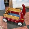 Image 1 : RADIO FLYER KIDS PUSH CAR - REMOVABLE WOOD STAKE