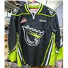 Image 1 : YOUTH L/XL CCM EOK JERSEY BLACK GREEN GREY