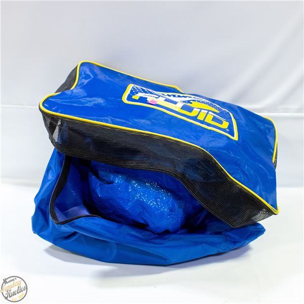 BAG OF BLUE TARPS