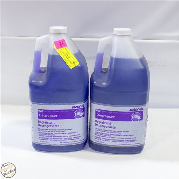 KAY DEGREASER FOR FOOD & INDUSTRIAL USE 2X3.8L