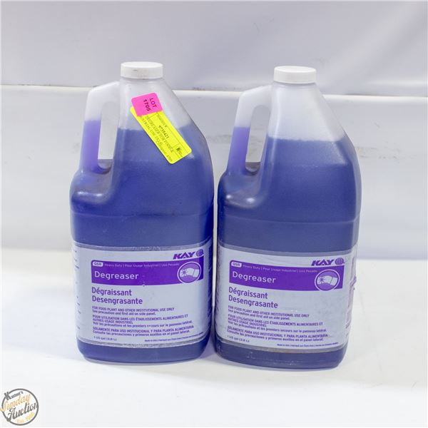 KAY DEGREASER FOR FOOD & INDUSTRIAL USE 2X3.8L