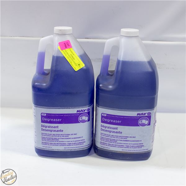 KAY DEGREASER FOR FOOD & INDUSTRIAL USE 2X3.8L