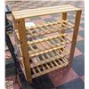 Image 1 : WOODEN WINE RACK