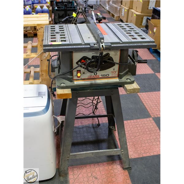 SEARS 10" MOTORIZED TABLE SAW