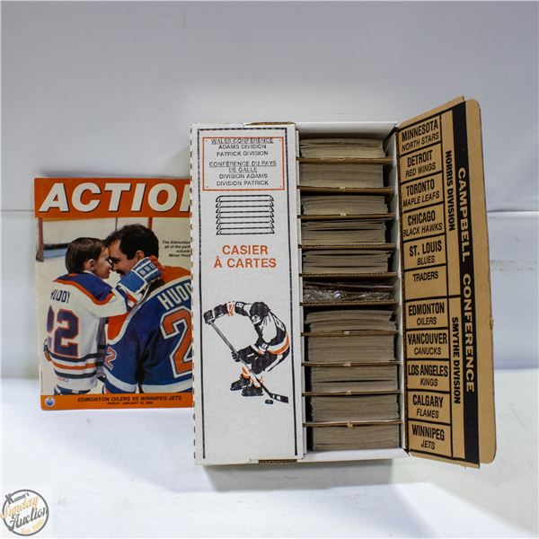 1989 O-PEE-CHEE HOCKEY CARD LOCKER FULL OF CARDS